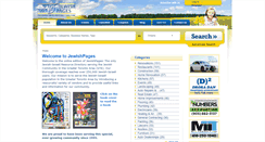 Desktop Screenshot of jewishpages.ca